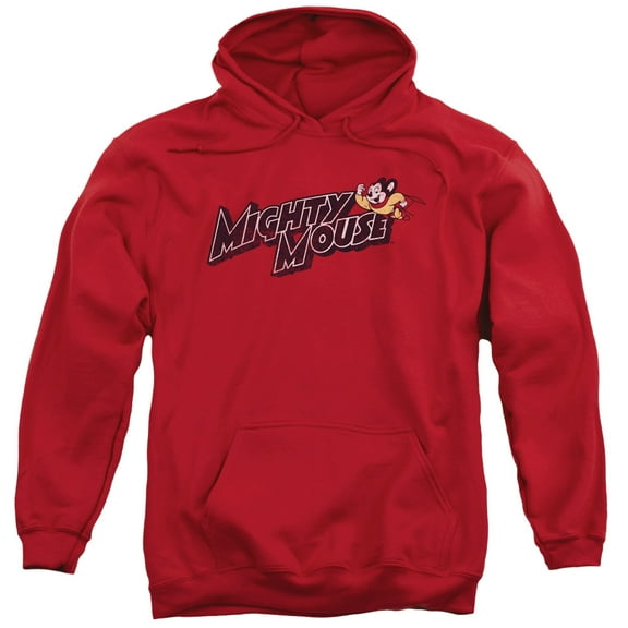 Mighty Mouse - Might Logo - Pull-Over Hoodie - Medium