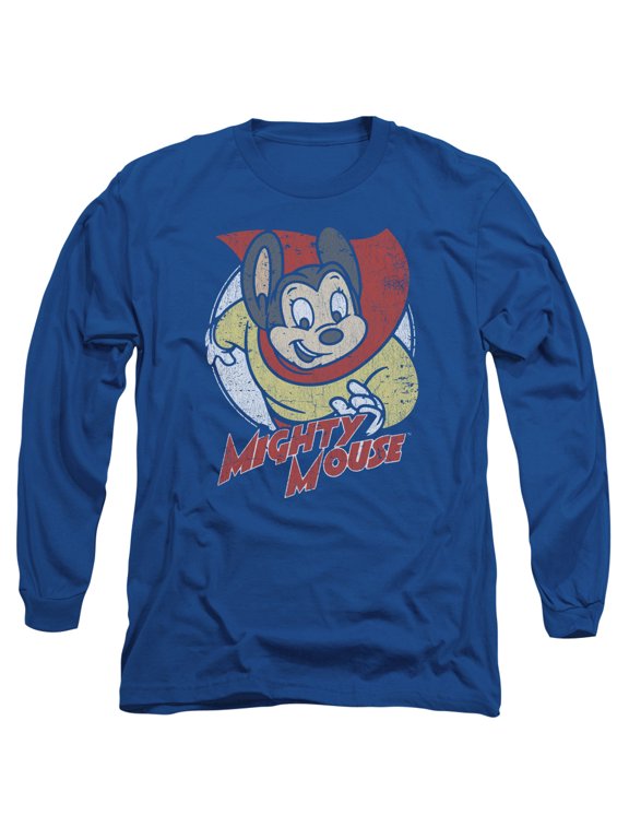Mighty Mouse - Mighty Circle - Long Sleeve Shirt - Medium