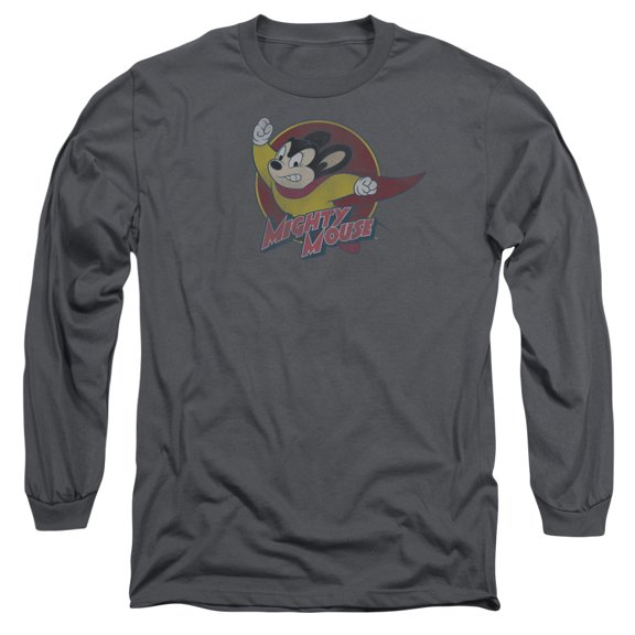 Mighty Mouse - Mighty Circle - Long Sleeve Shirt - XXX-Large