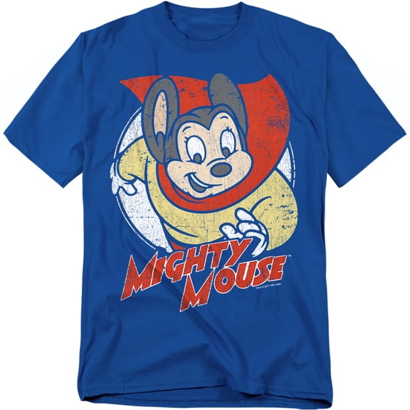 Mighty Mouse - Mighty Circle - Short Sleeve Shirt - Large