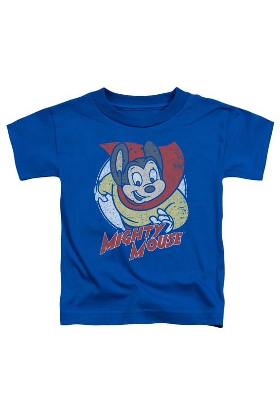 Mighty Mouse - Mighty Circle - Toddler Short Sleeve Shirt - 2T