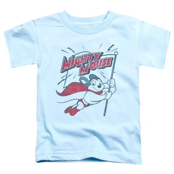Mighty Mouse - Mighty Flag - Toddler Short Sleeve Shirt - 4T