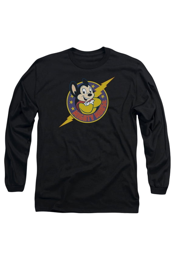 Mighty Mouse - Mighty Hero - Long Sleeve Shirt - X-Large