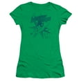 thumbnail image 1 of Mighty Mouse Mighty Mouse Junior Women's Sheer T-Shirt Kelly Green, 1 of 2