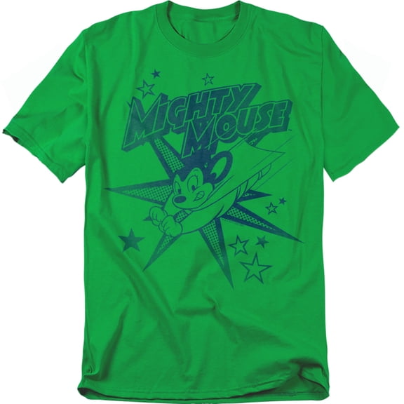 Mighty Mouse Mighty Mouse Officially Licensed Adult T-Shirt XL