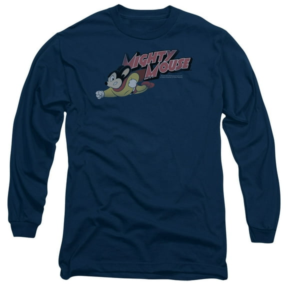 Mighty Mouse - Mighty Retro - Long Sleeve Shirt - Medium