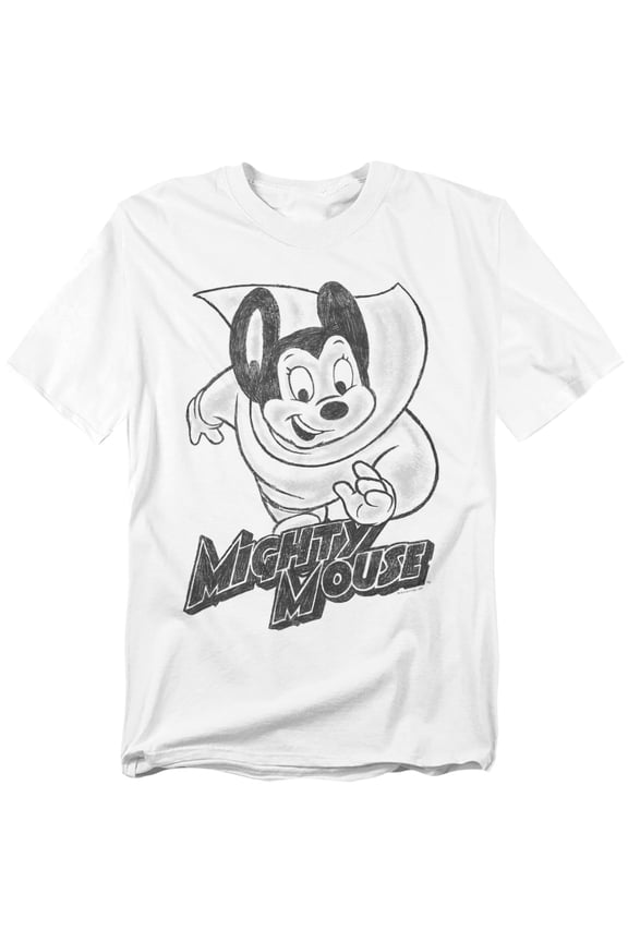 - Mighty Sketch - Short Sleeve Shirt - XXXXX-Large