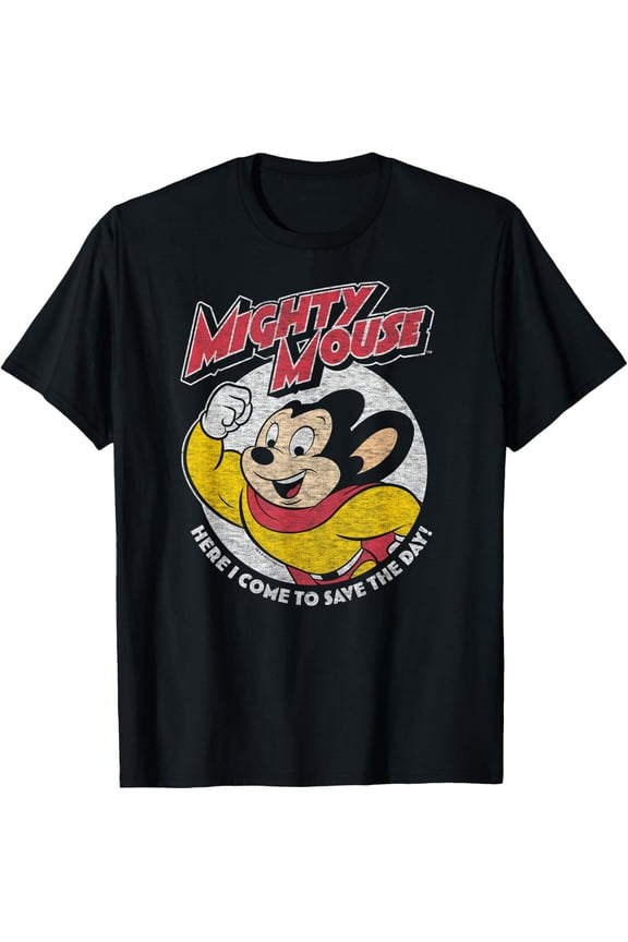 Mighty Mouse - Mm Save The Day T-Shirt