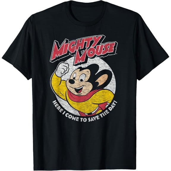 Mighty Mouse - Mm Save The Day T-Shirt
