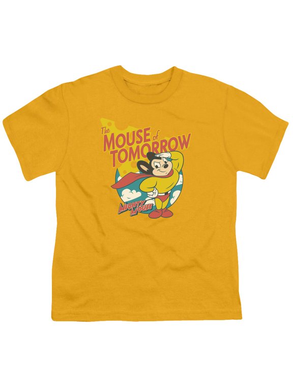 Mighty Mouse - Mouse Of Tomorrow - Youth Short Sleeve Shirt - Small