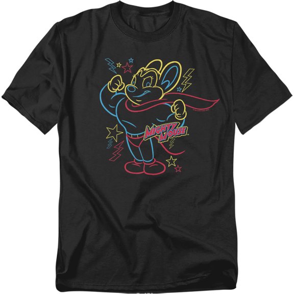 Mighty Mouse - Neon Hero - Short Sleeve Shirt - XXXXX-Large