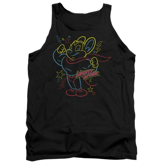 Mighty Mouse - Neon Hero - Tank Top - X-Large