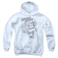 thumbnail image 1 of Mighty Mouse-Protect And Serve - Youth Pull-Over Hoodie - White- Small, 1 of 1