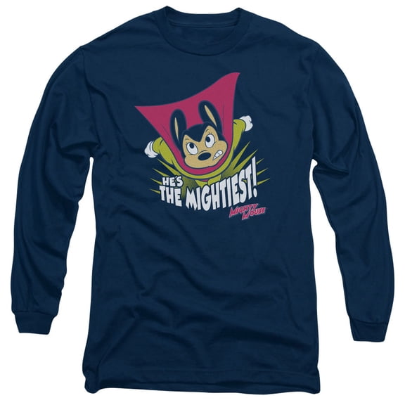 Mighty Mouse - The Mightiest - Long Sleeve Shirt - Medium