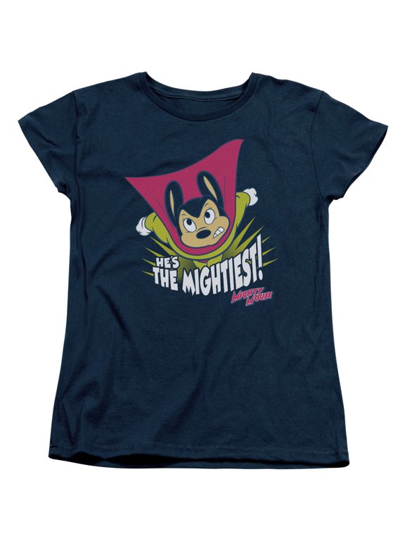 Mighty Mouse - The Mightiest - Women's Short Sleeve Shirt - X-Large