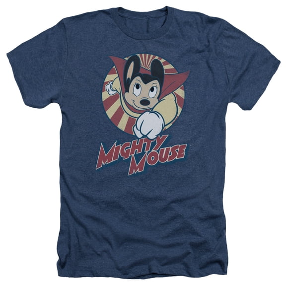Mighty Mouse - The One The Only - Heather Short Sleeve Shirt - Medium