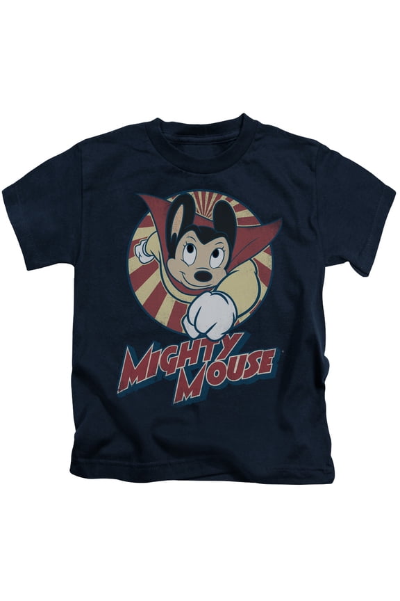 Mighty Mouse - The One The Only - Juvenile Short Sleeve Shirt - 7
