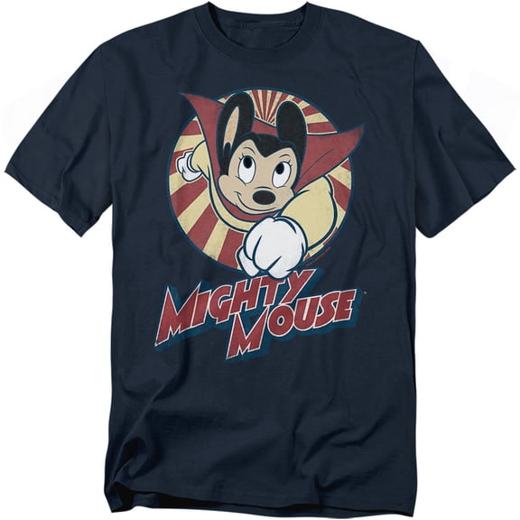Mighty Mouse The One The Only Officially Licensed Adult T-Shirt M