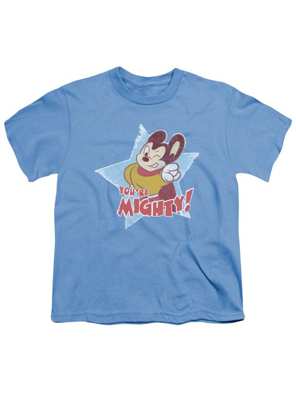 Mighty Mouse - Youre Mighty - Youth Short Sleeve Shirt - Large