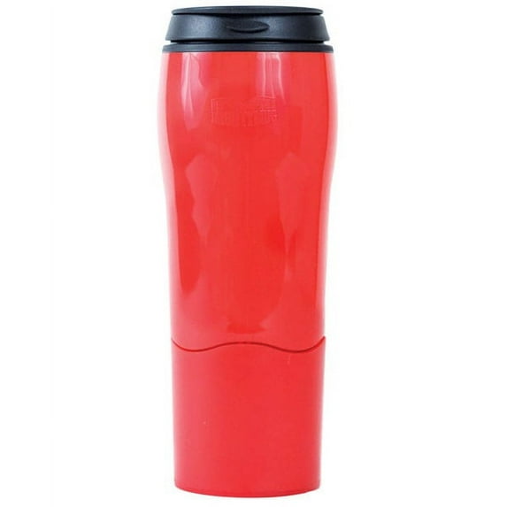 Mighty Mug Red Plastic Travel Mug BPA Free 16 oz.