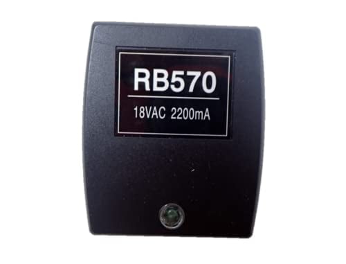 RB570 Black 18V AC Gate Opener Transformer