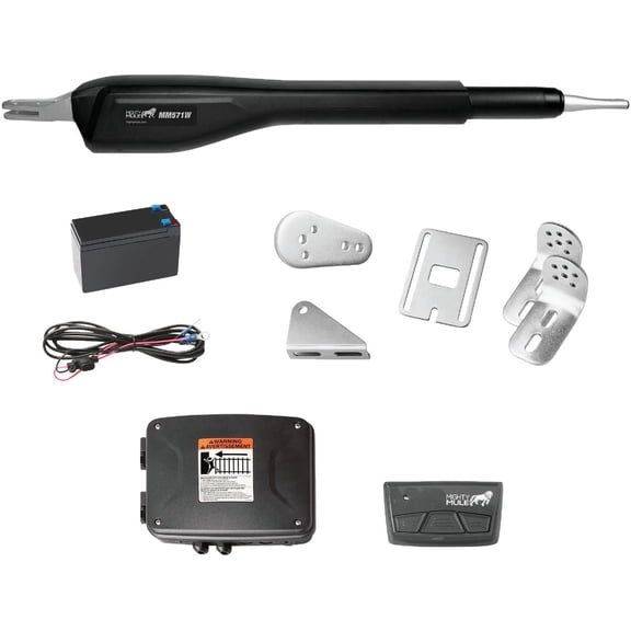 Mighty Mule MM560 18' 850# HDTY SGL Opener, Single Gate Kit