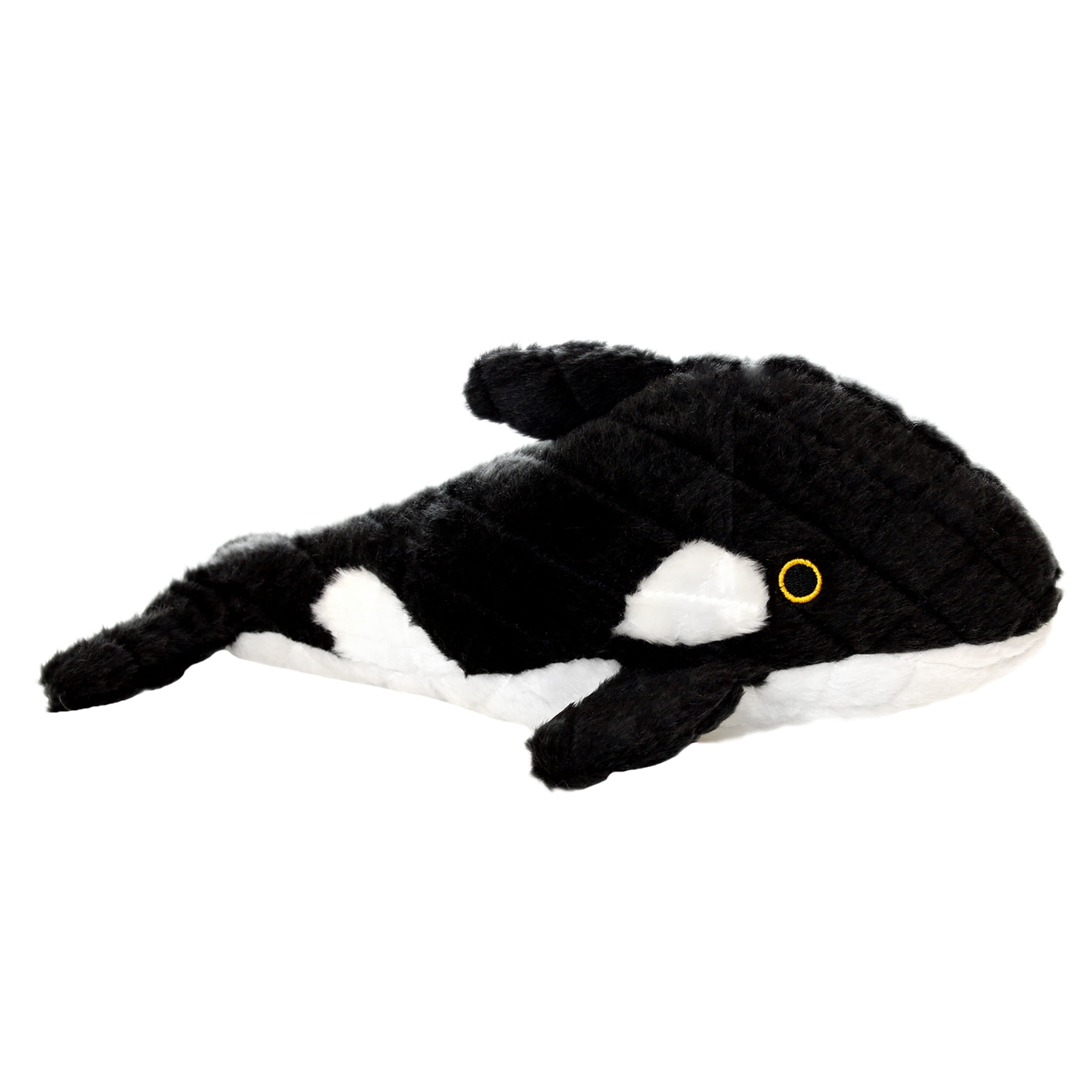 Mighty Ocean Whale Durable Plush Squeaky Dog Toy