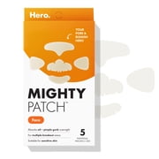 Hero Cosmetics Mighty Patch Face Multi-Blemish Hydrocolloid Acne Pimple Patch 5 Count