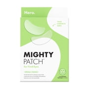 Hero Cosmetics Mighty Patch Cooling Hydrogel Eye Patches for Tired Eyes, 6 Count