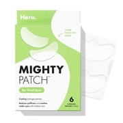 Hero Cosmetics Mighty Patch for Tired Eyes, Cooling Hydrogel Eye Patch, 6 Count