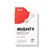 Mighty Patch by Hero Cosmetics Original Acne Pimple Patch Treatment with Hydrocolloid, 27 Count