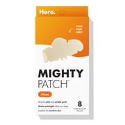 Hero Cosmetics Mighty Patch Nose, Nose Hydrocolloid Acne Pimple Patch, 8 Count