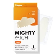 Hero Cosmetics Mighty Patch Nose, Nose Hydrocolloid Acne Pimple Patch, 8 Count