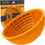 Mighty Paw Dog Lick Bowl, Interactive Slow Feeder Puzzle for Anxiety, Calming and Boredom, Wobbles or Stays Put, Slow Feeder Dog Bowl Works with Soft Food and Supports Oral Health