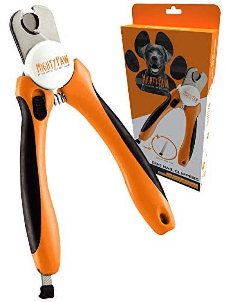 Mighty Paw Dog Nail Clippers, Pet Nail Trimmers & Nail File Set