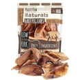 thumbnail image 1 of Mighty Paw Half Pig Ears for Dogs, All Natural Dried Single Ingredient Dog Treats (12 Pack), 1 of 9