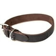 thumbnail image 1 of Mighty Paw Leather Dog Collar, Distressed Real Genuine Leather and a Strong Metal Buckle. Super Soft for Ultimate Comfort. Modern Designer Look for Small, Medium, Large and XL Pets, 1 of 8