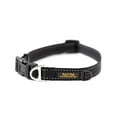 thumbnail image 1 of Mighty Paw Reflective Dog Collar for Large Dogs and Small Dogs, Nylon, High Visibility Pet Collar with Buckle and Reflective Stitching, Light Weight and Adjustable, Black, 1 of 3