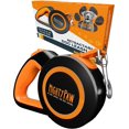 thumbnail image 1 of Mighty Paw Retractable Dog Leash 2.0 16' Nylon, Stainless Steel All Lifestages Reflective Dog Retractable Leash, Orange (0 - 50 lbs), 1 of 10