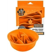 Mighty Paw Slow Feed Dog Bowl Insert | Interactive Puzzle Feeder for Large Fast Eaters