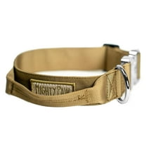 Mighty Paw Tactical Dog Collar, Pet Training Collar with Built in Handle for Control, Weatherproof Polyester and Metal Buckle for Medium to Extra Large K9s