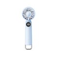 thumbnail image 1 of Mighty Portable Fan, Powerful Handheld Fan, USB Rechargeable Mini Personal Battery Powered, Pocket for Travel, Summer, Gifts for Women(Blue), 1 of 6