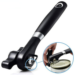 Can Opener, Manual Stainless Steel Can Opener With Durable Safety Ergonomic  Handle, Kitchen Utensils, Kitchen Gadgets - Temu