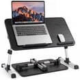 thumbnail image 1 of Cowin Laptop Desk Table, Adjustable Laptop Stand, Foldable Lap Desks 20.5×11.82 in (Black), 1 of 10
