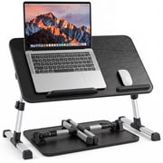 Cowin Laptop Desk Table, Adjustable Laptop Stand, Foldable Lap Desks 20.5 11.82 in Black