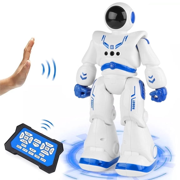 Mighty Rock Remote Control Robot with Gesture Sensor STEM Toy for Boys Girls Ages 5 and Up