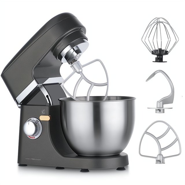 Mighty Rock Stand Mixer, 600W 9Speed Kitchen Electric Mixer with Chef