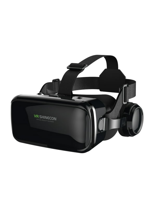 Mighty Rock VR Headset 3D Glasses Virtual Reality Headset for VR Games & 3D Movies, Eye Care System for iPhone and Android Smartphones