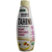Mighty Sesame Co. Organic Tahini, Squeezable Creamy & Ready Tahini Paste, 10.9oz, Just One Ingredient, Gluten Free, Vegan, Non GMO, Keto Friendly, Kosher