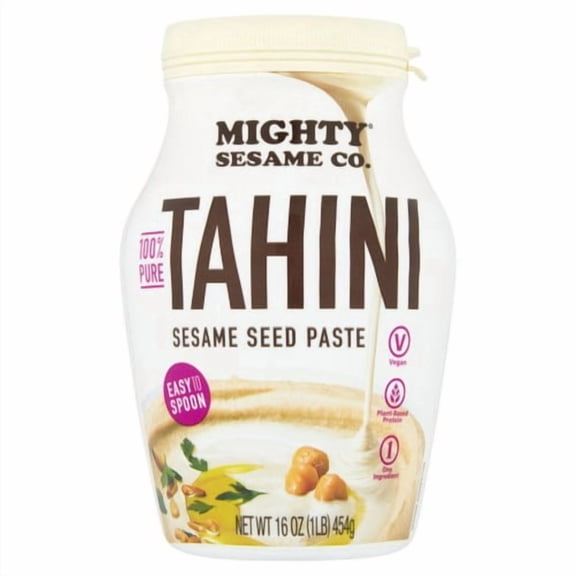 Mighty Sesame Tahini Paste 454g, British Import (Pack of 2)